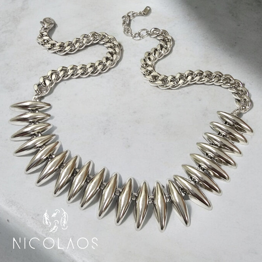 Κολιέ 'Arianni' από ανοξείδωτο ατσάλι