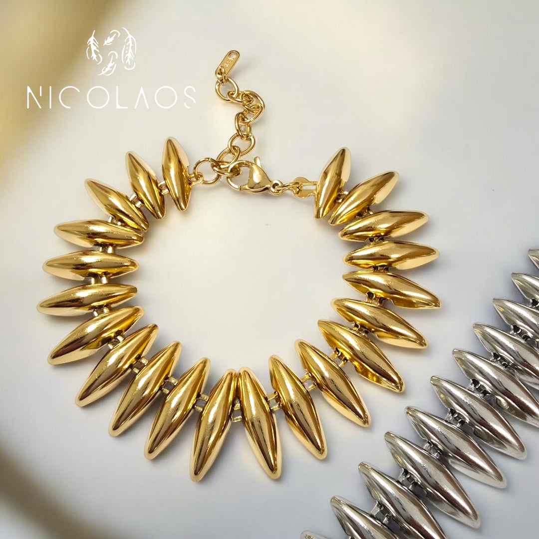 Βραχιόλι 'Arianni' από ανοξείδωτο ατσάλι