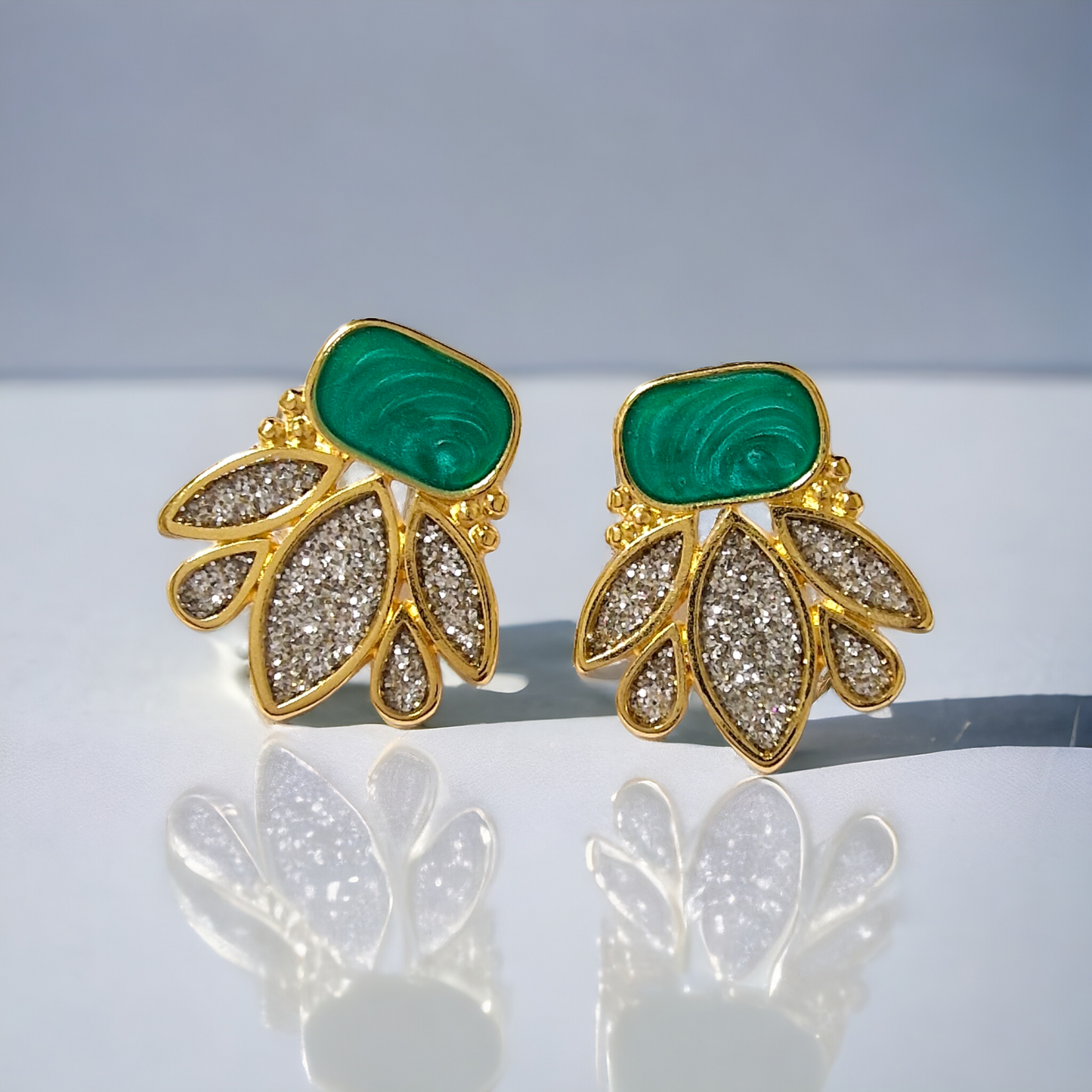 Σκουλαρίκια 'Iokanto' με σμάλτο