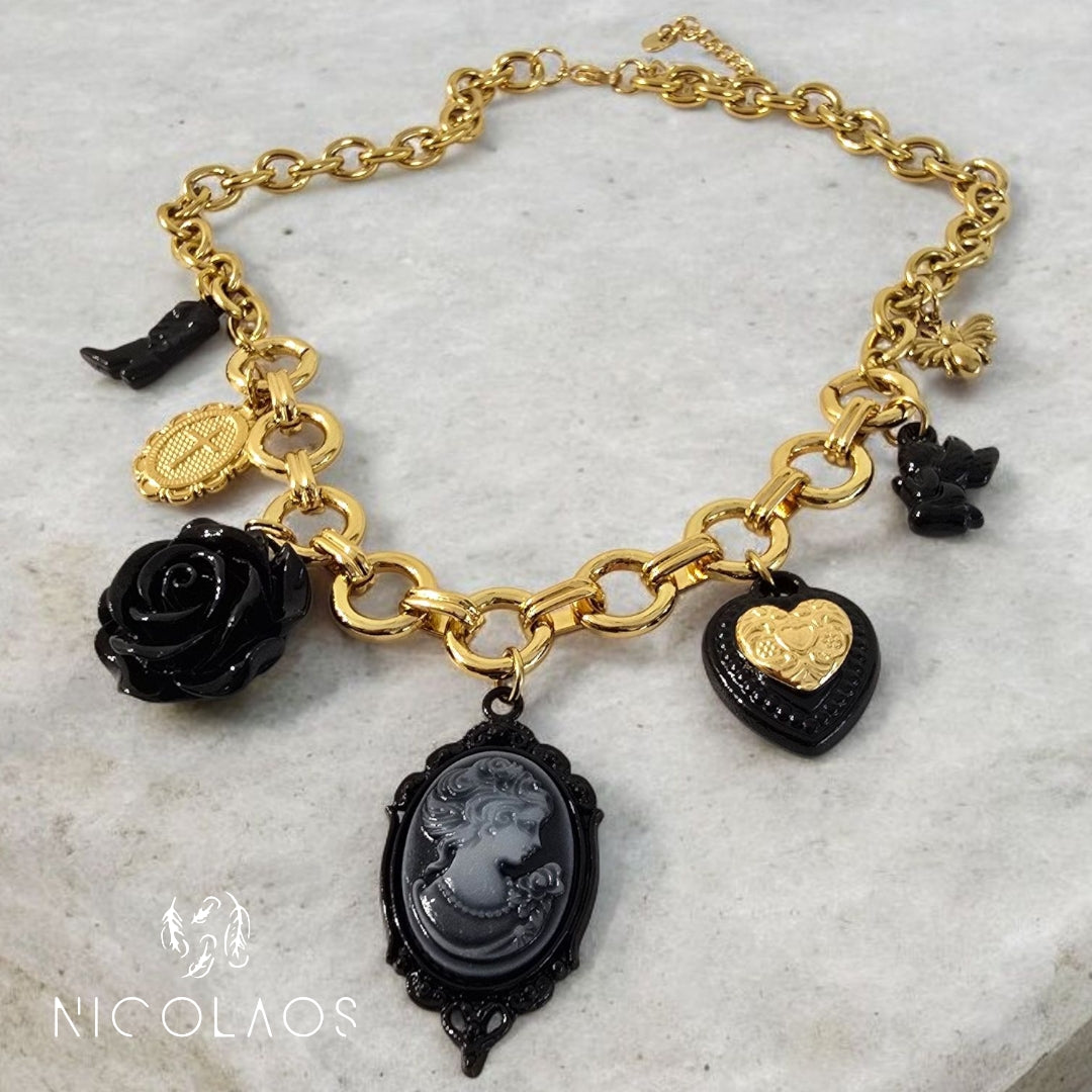 Κολιέ 'Lady Bold' απο ανοξείδωτο ατσάλι