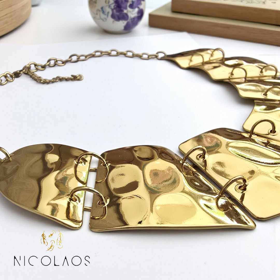 Κολιέ 'Armatura Granta' απο ανοξείδωτο ατσάλι με σφυρήλατο φινίρισμα