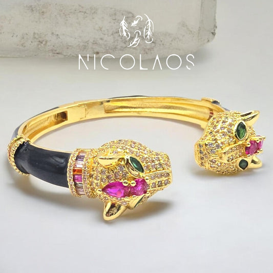 LIMITED βραχιόλι 'Leoqueen' με μιξ Αυστριακών ζιργκόν ΑΑΑ