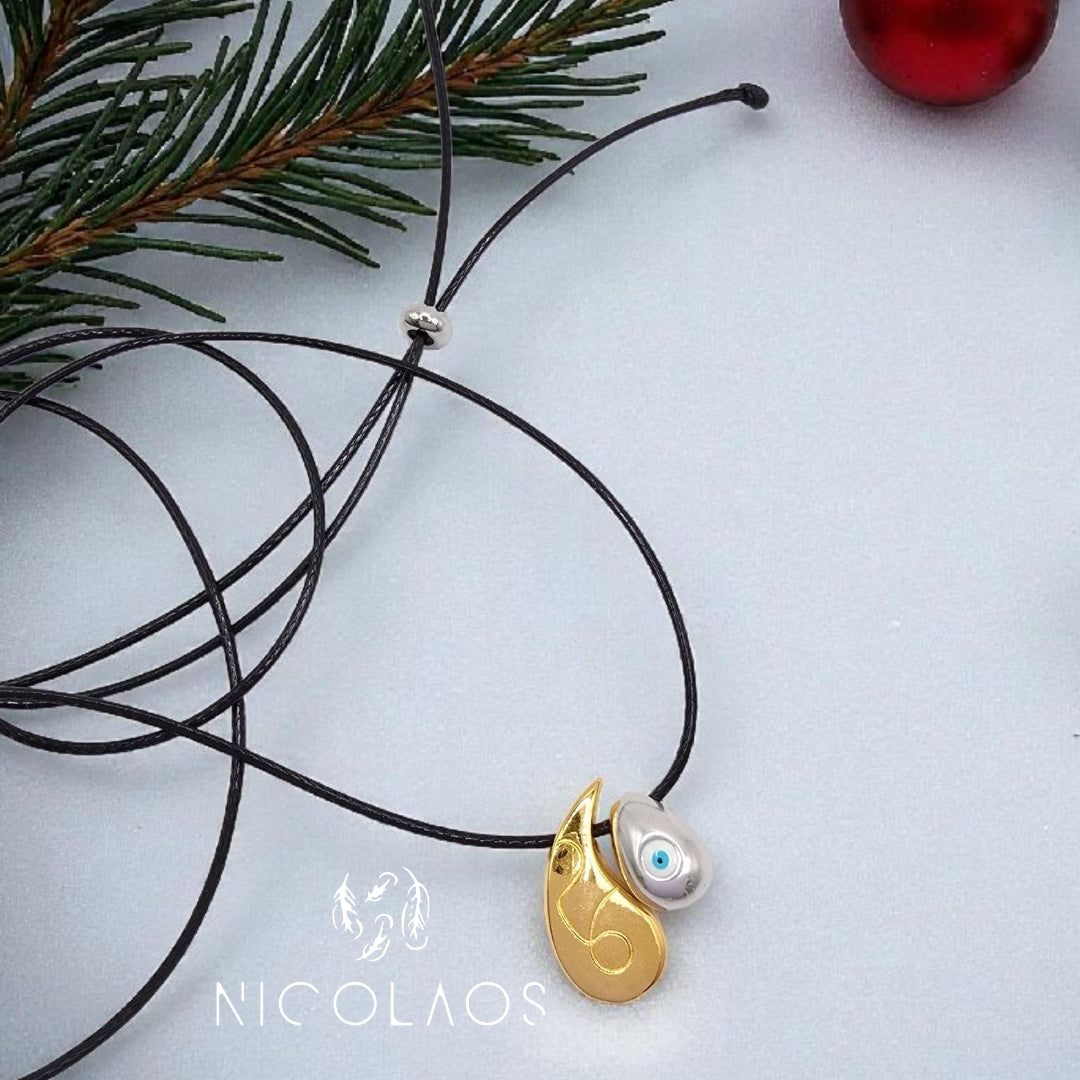 Κρεμαστό κολιέ Γούρι 26 'Gold drop'