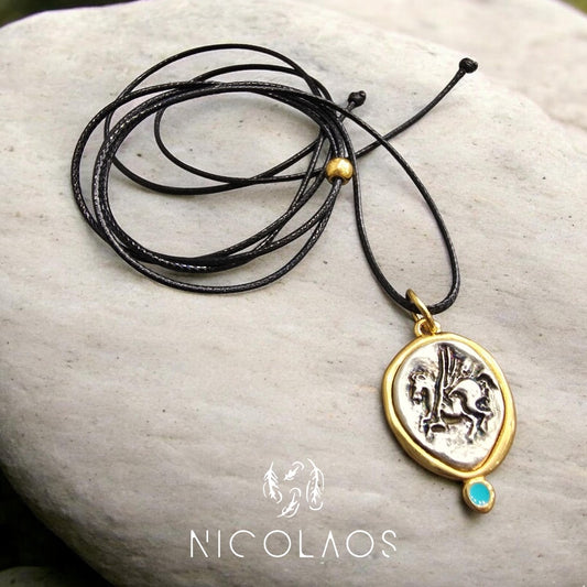 Κρεμαστό κολιέ 'Pegasus'
