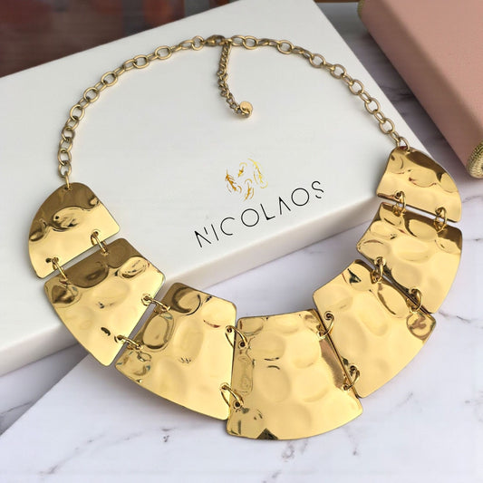 Κολιέ 'Armatura Granta' απο ανοξείδωτο ατσάλι με σφυρήλατο φινίρισμα