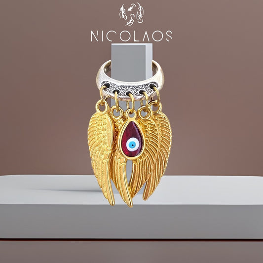 LIMITED χειροποίητο δαχτυλίδι 'Angel spirit'