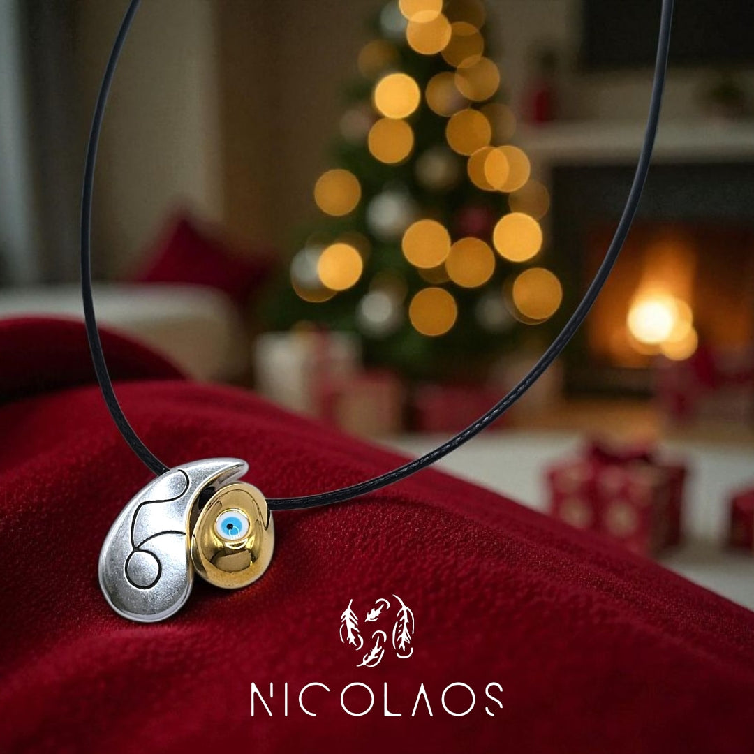 Κρεμαστό κολιέ Γούρι 26 'Silver Drop'