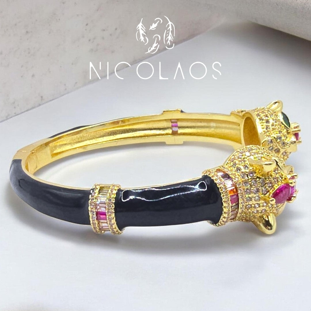 LIMITED βραχιόλι 'Leoqueen' με μιξ Αυστριακών ζιργκόν ΑΑΑ